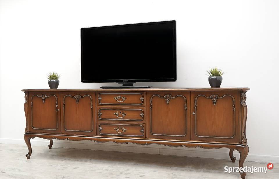 Zabytkowa stylowa komoda ludwik renowacji Jerka