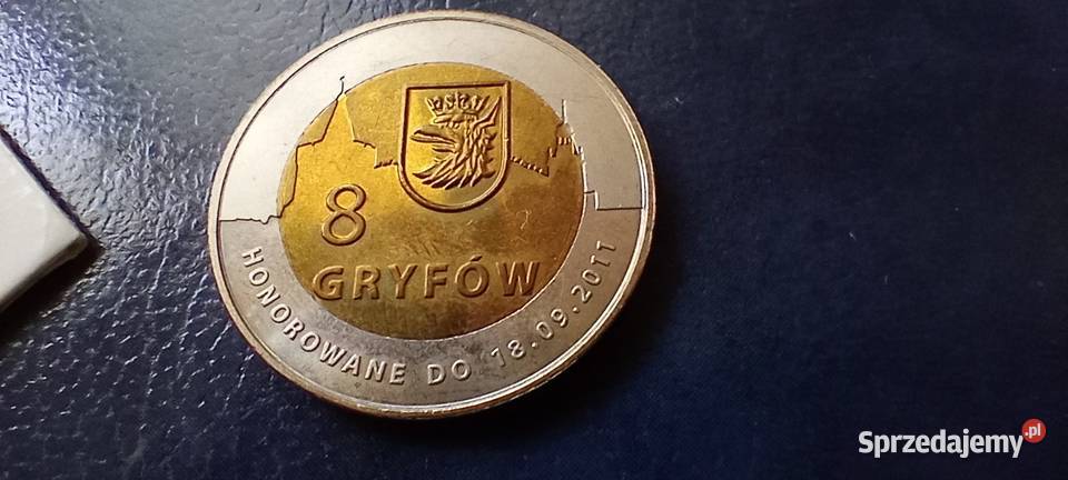 Stare monety 8 gryfów 300 Lesko