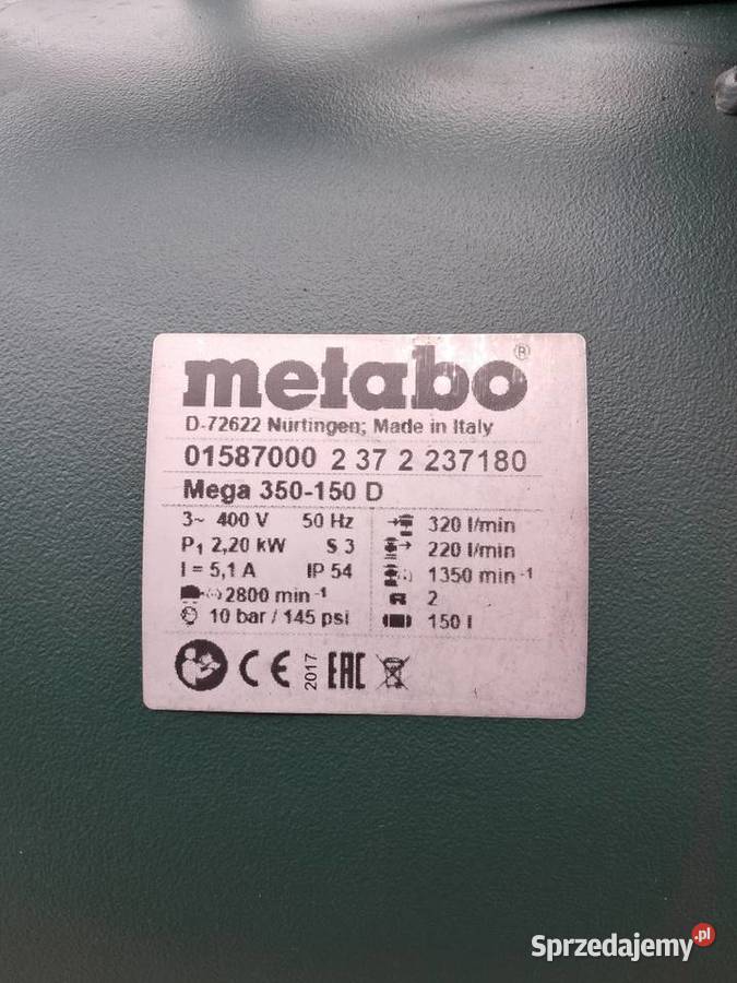 Kompresor Metabo Pińczów