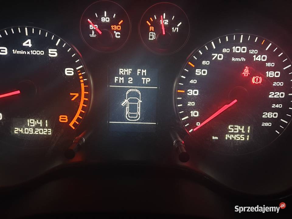 Audi A3 II 8P 14T 2009 144 SPORTBACK Chełmno