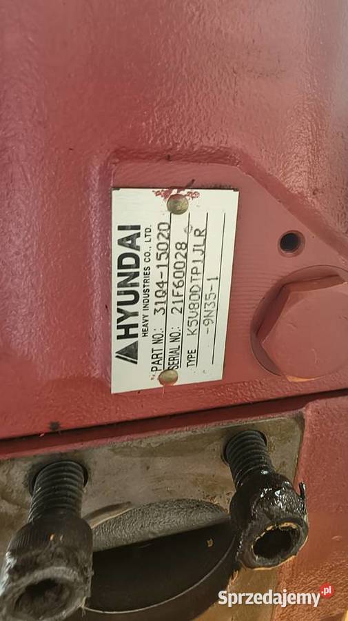 Skrzynia Jazdy Pompa Hydrauliczna HYUNDAI Staszów