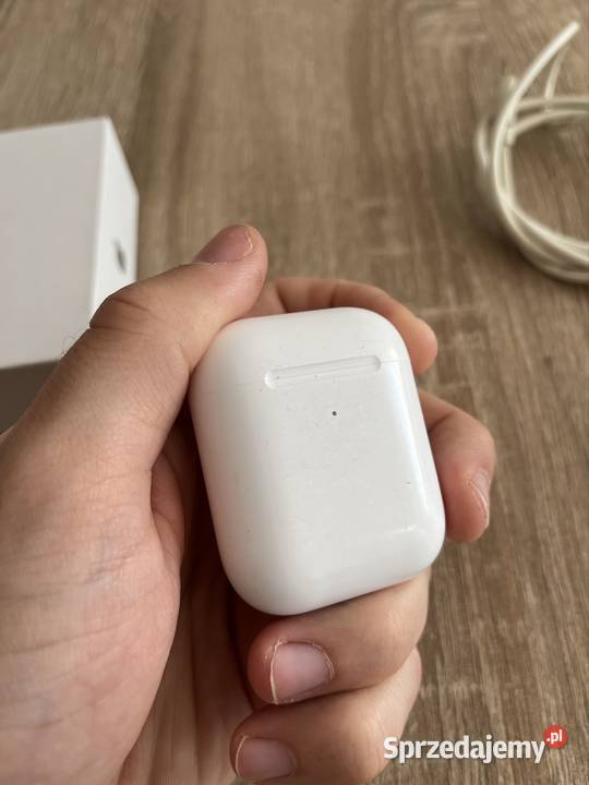 Słuchawki Apple AirPods 2 indukcyjne ładowanie Poznań