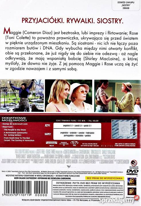 SIOSTRY CAMERON DIAZ Kalisz