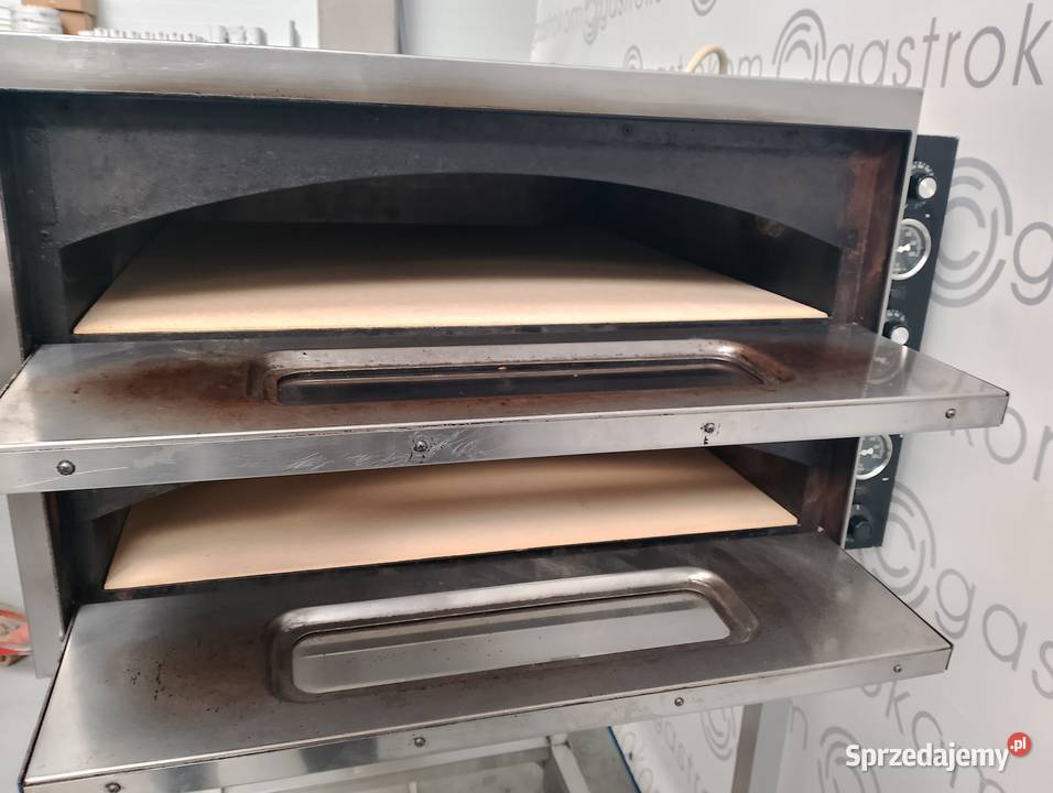 Piec do pizzy Gredil 2komorowy Stalgast 782002