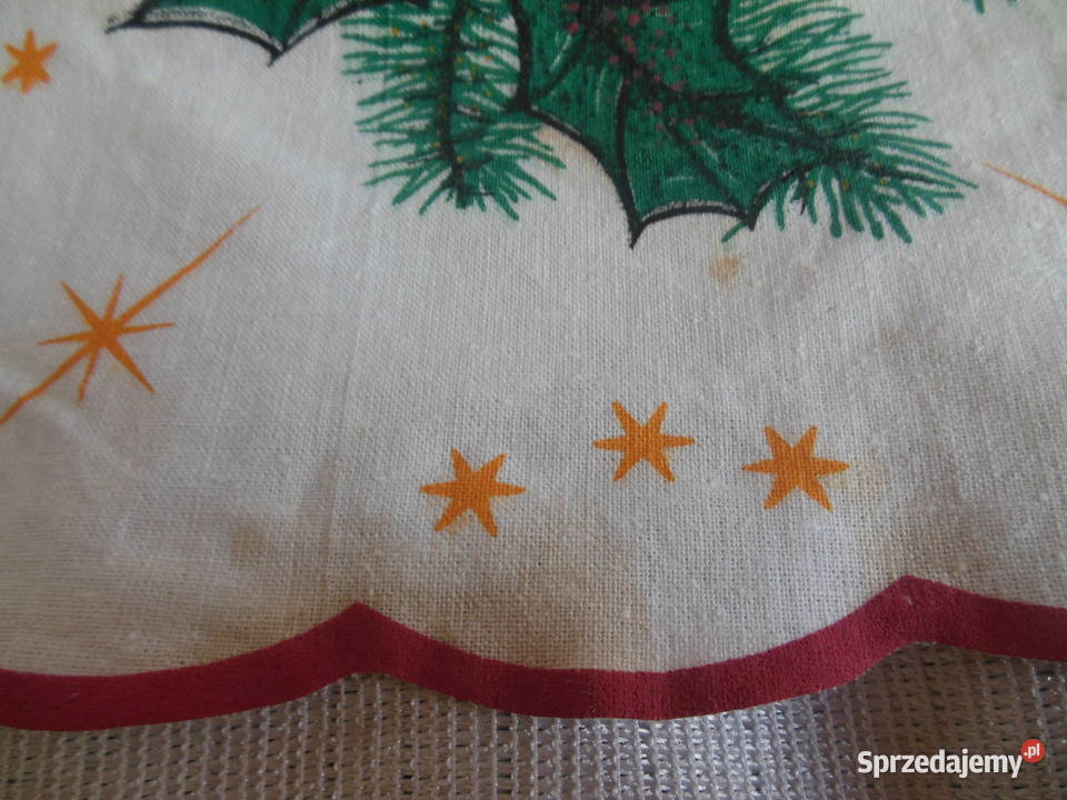 Serwetki podkładki Boże narodzenie 6 Obrusy i serwety Kielce sprzedam