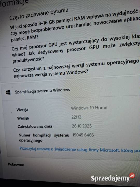 Sprzedam asus komputer stacjonarny Hrubieszów