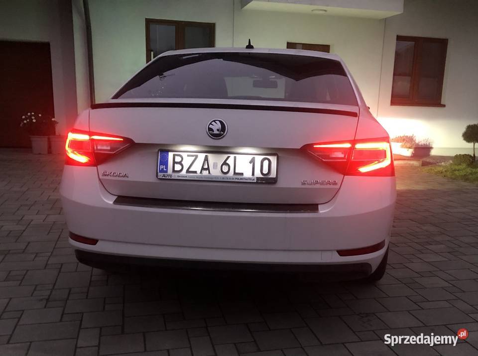 Skoda Superb 3 20 TDI autoalarm podlaskie Zambrów sprzedam