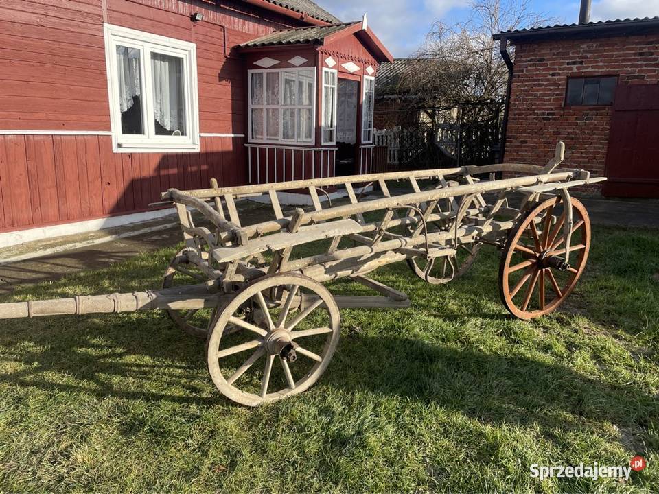 Wóz drewniany konny Nawarzyce