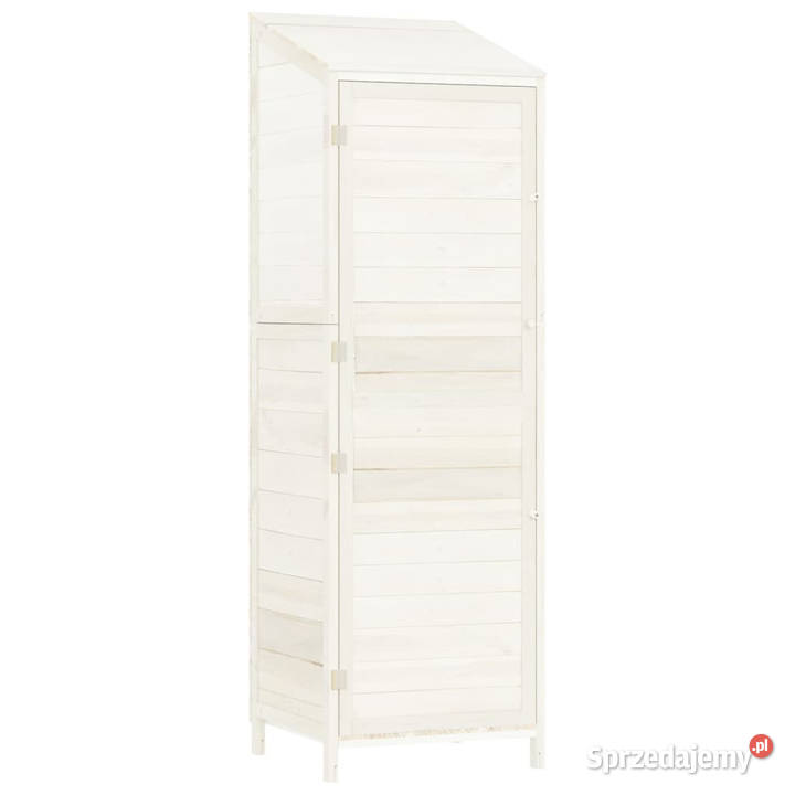 Szopa ogrodowa biała 55x52x1745 lite drewno mazowieckie Warszawa