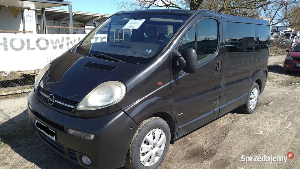 opel vivaro 2005r 6 osobowy klima Szczecin