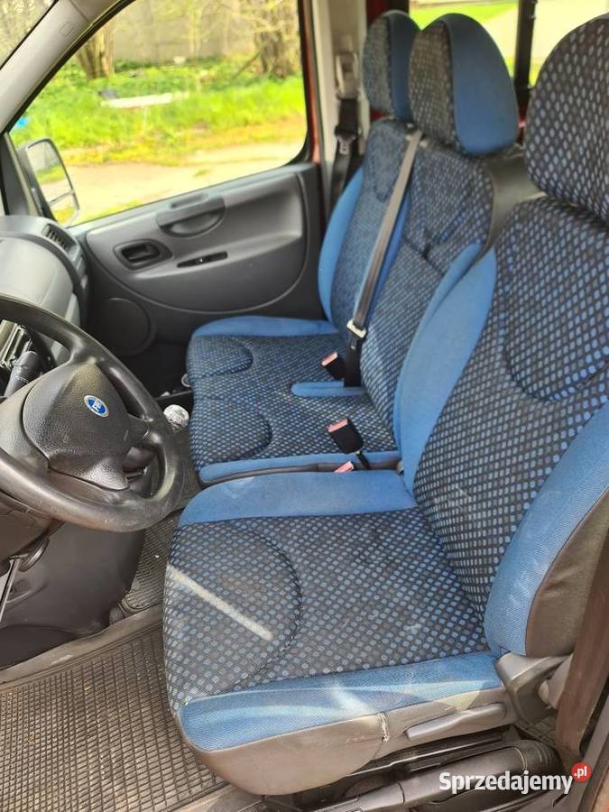 Fiat Scudo 16 Diesel 90 2007 Czerwony 9 osobowy Dzierżoniów