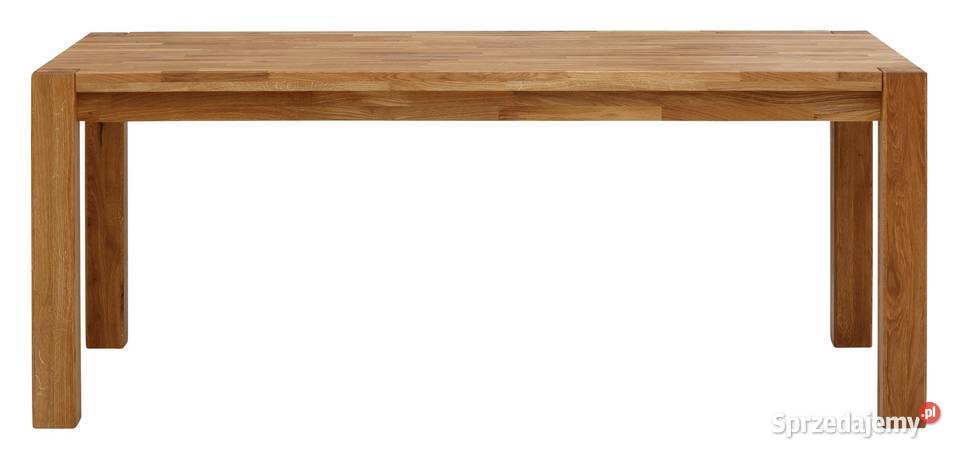 stół 140x90x75 Holzzone Nils litego drewno 90cm Stoły, krzesła, biurka Zamość