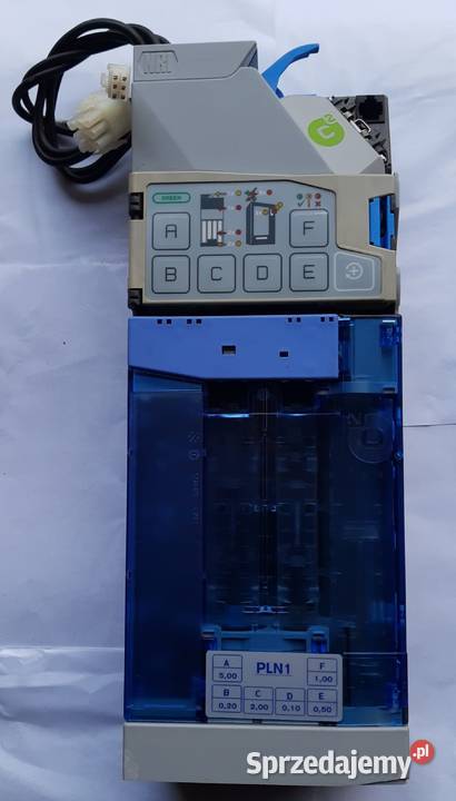 Wrzutnik monet NRI Currenza automat vendingowy Żyrardów sprzedam