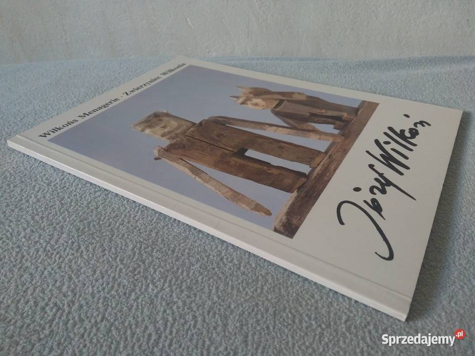 Józef Wilkoń AUTOGRAF album Zwierzyniec Wilkonia Antyki, Sztuka, Kolekcje Warszawa sprzedam