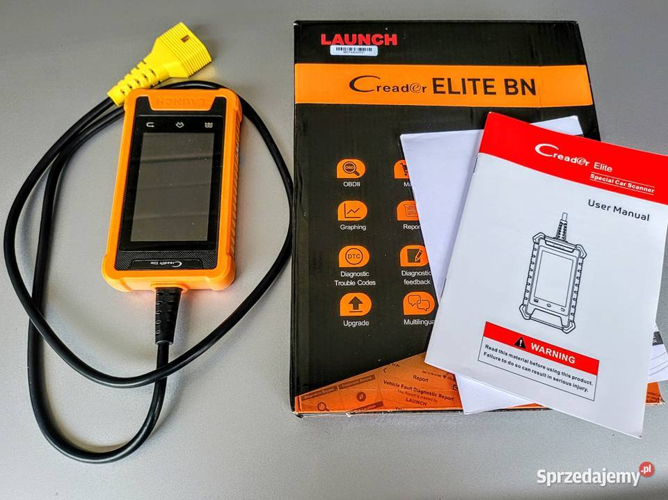 Skaner obd Launch creader elite Mercedes Benz Osielsko