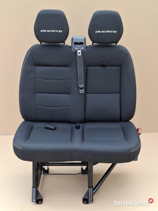 FIAT DUCATO III ŁAWKA KANAPA PASAŻERA DWÓJKA Bieleń