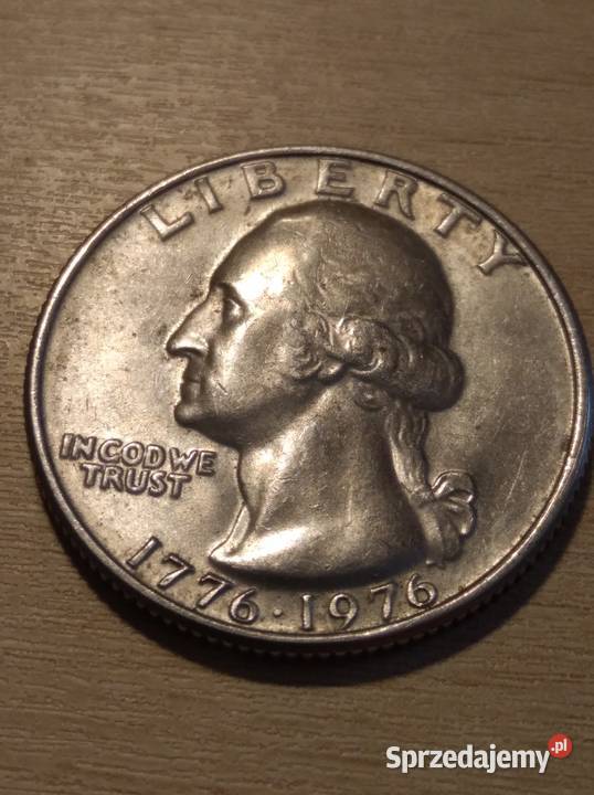 Moneta 25 centów USA 17761976 200 rocznica śląskie Myszków