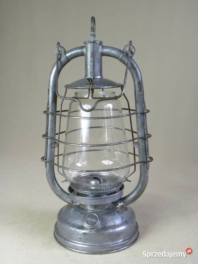 Stara niemiecka lampa naftowa Rhewum St2 Legnica