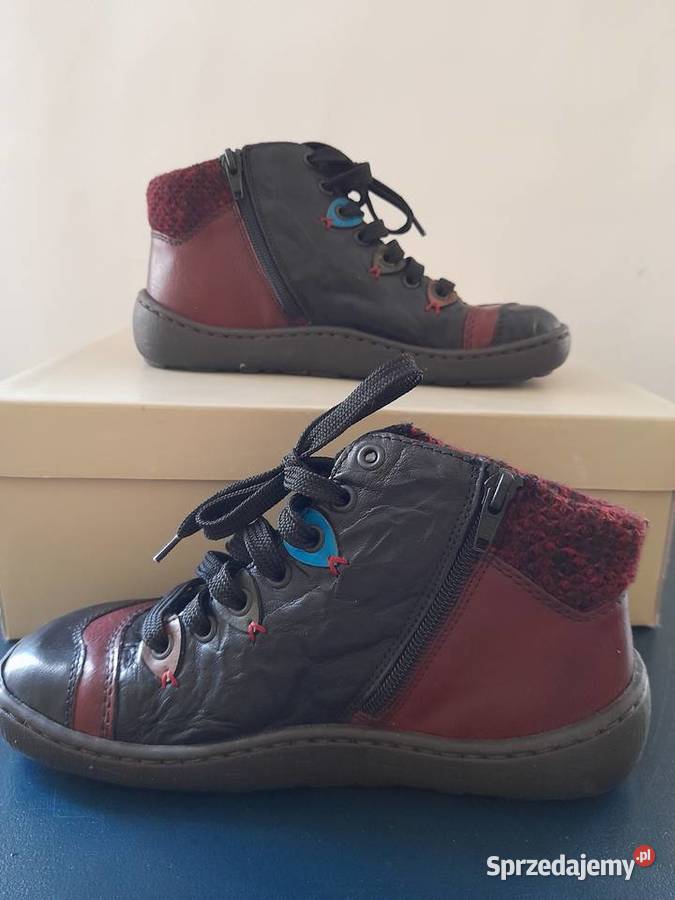 Skórzane buty jesienne Rieker 37 Bogatynia sprzedam
