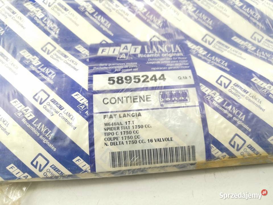 USZCZELKI SILNIKA FIAT LANCIA 5895244 sprzedam