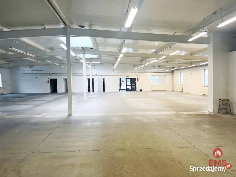 Lokal Białystok 1100m2 Ilość pomieszczeń 3 podlaskie