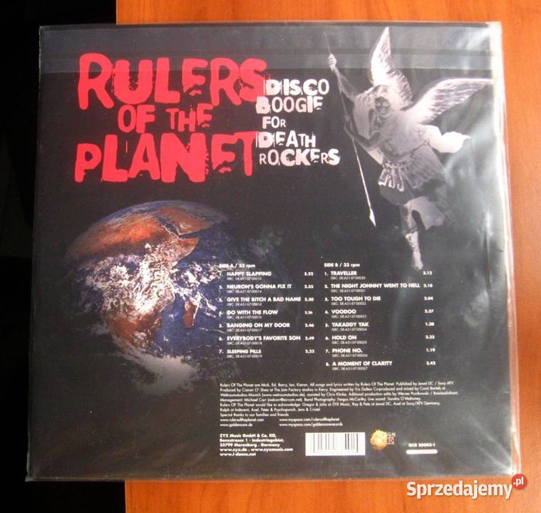 Rulers Of The Planet Disco Boogie For Death LP rock zachodniopomorskie Szczecin
