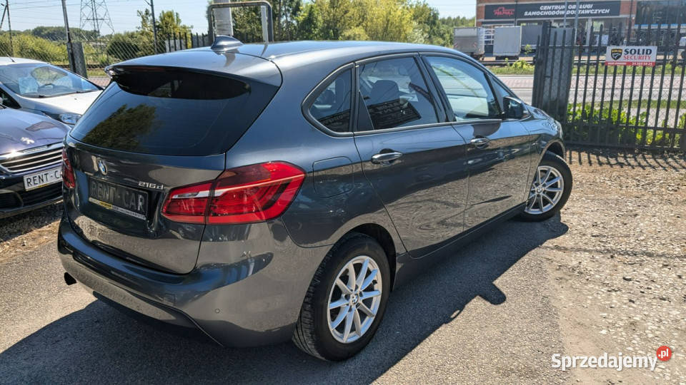 BMW 216 15D ACTIVE TOURER OPŁACONY Bezwypadkowy śląskie Częstochowa