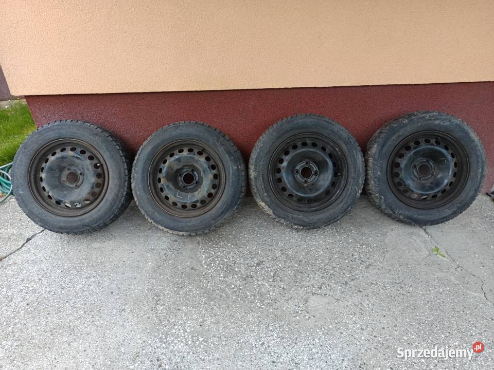 Kola Renault 15 4x100 195x65x15 opony zimowe Bychawa
