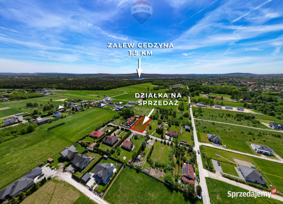 Działka budowlana 1302 m media szkoły natura 24m Sprzedaż Wola Kopcowa