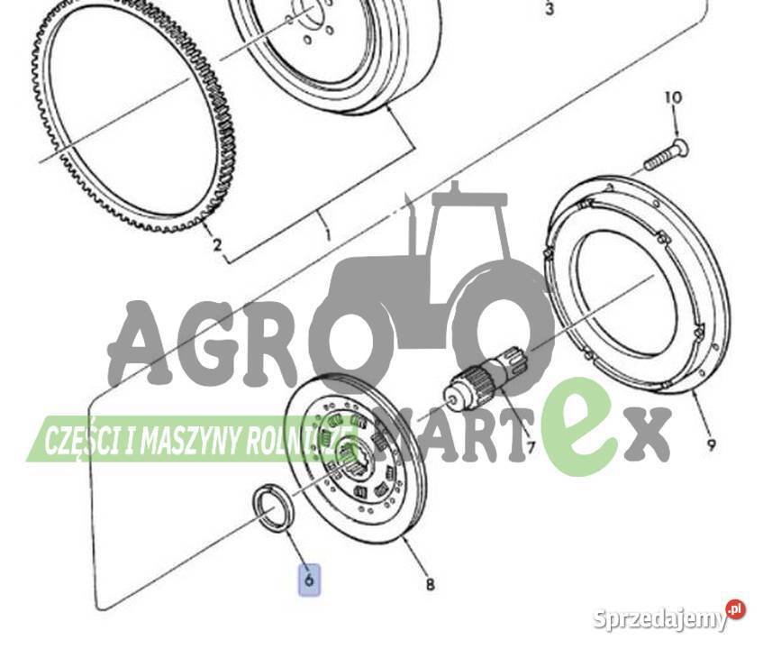 E9NN7064AA 83985024 WSPORNIK CNH dolnośląskie Wichrów