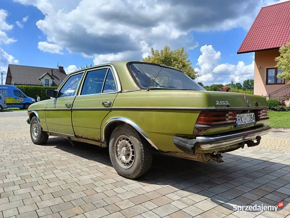 W123 beczka 1978 200D podkarpackie Rzeszów