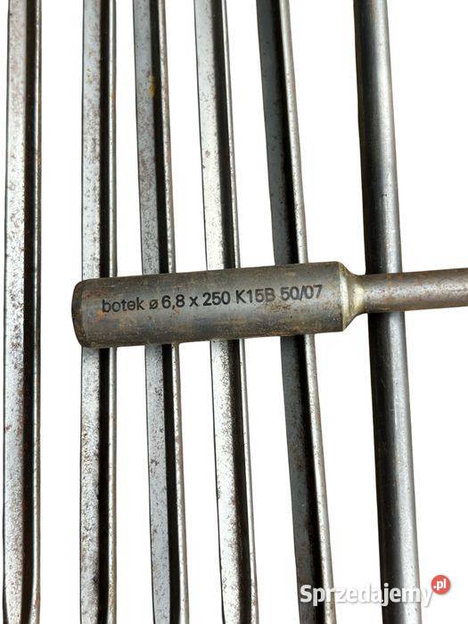 Wiertło lufowe Botek 68 x 250 mm chłodzone z Tuliszków
