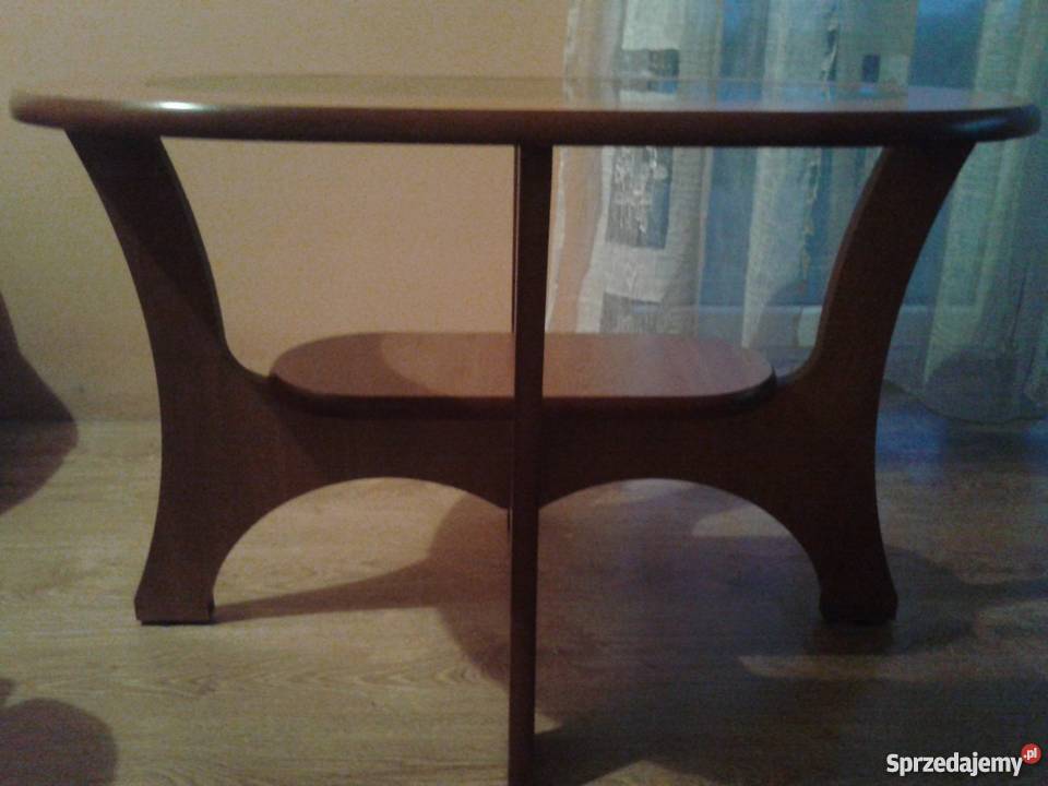 Ława z szybą do salonu wielkopolskie