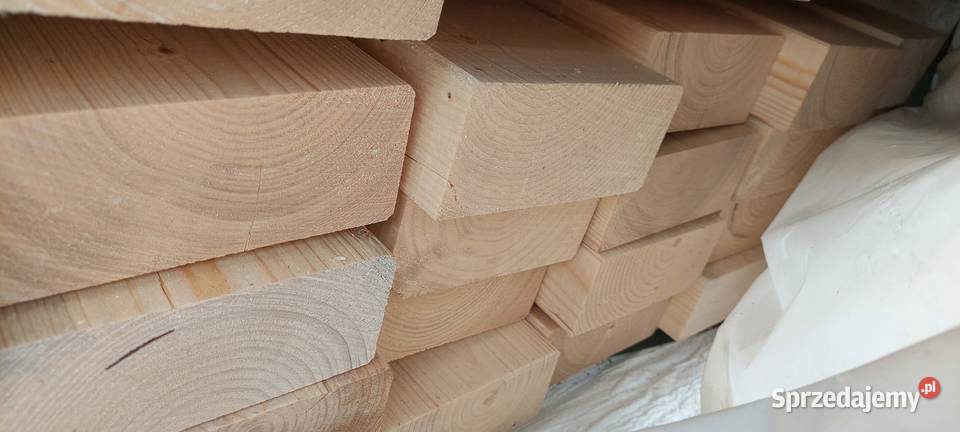 Kantówki KVH suche strugane 6x12 6x14 6x16 6x20 Nowy Sącz
