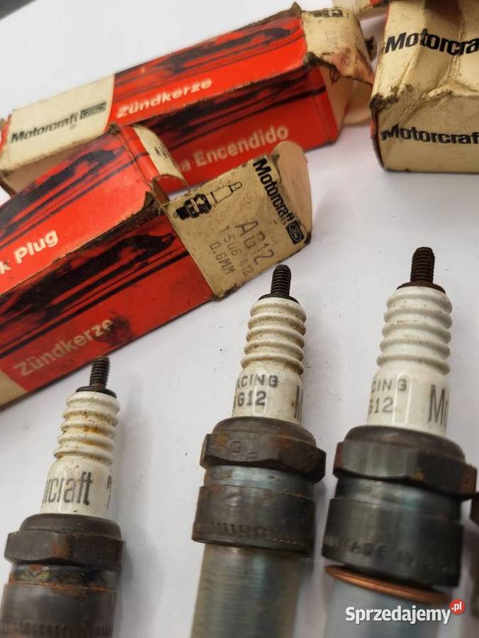 5 ŚWIEC MOTOCRAFT FORD AG12 NOWE Z EPOKI Rybnik