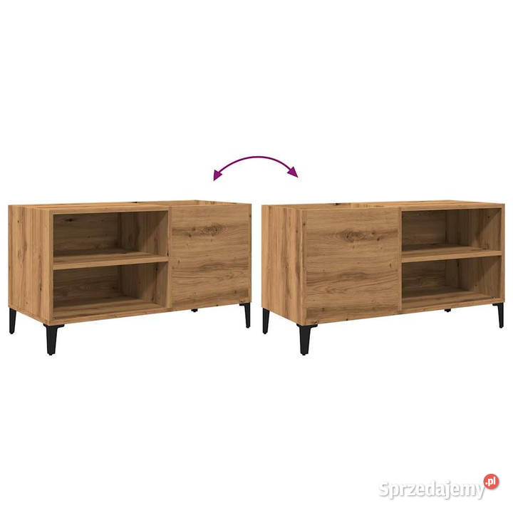 Szafka na płyty dąb artisan 845x38x48 WM857166 Warszawa
