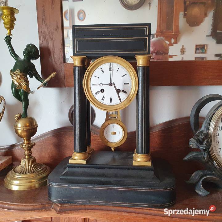 Zegar portykowy z zerwaną sprężyną chodureszta dolnośląskie Wrocław