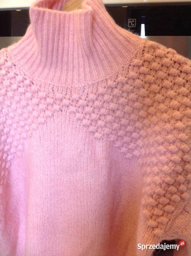Sweter Golf Damski FREEPEOPLE S Jasny Różowy Nowa Sól sprzedam