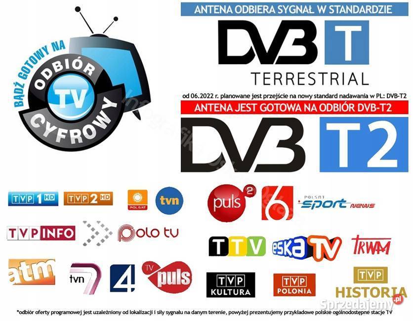 ANTENA DVBTT2 OPTICUM AX1000 LTE Combo VHF UHF śląskie Sosnowiec