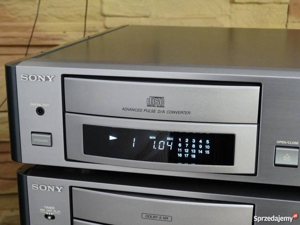 Wieża Sony seria STRS1 TCS1 i CDPS1 WYSYŁKA Jasło sprzedam