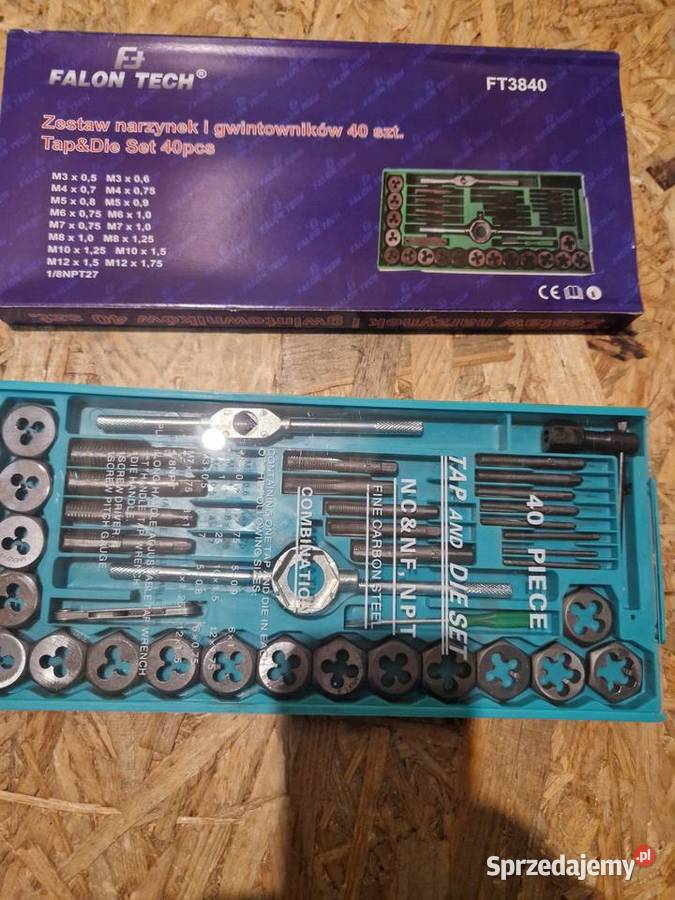 ZESTAW NARZYNEK I GWINTOWNIKÓW 40 EL sprzedam