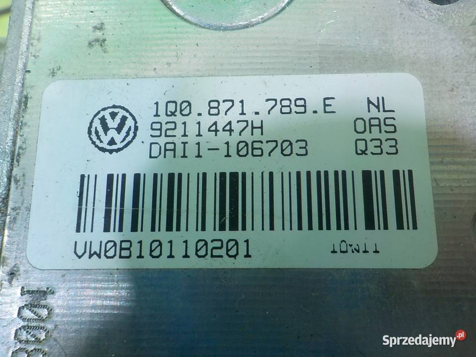 VW EOS 14 TSI 10r 2D pompa dachu 1Q0871789E Suków sprzedam