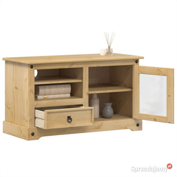 Szafka pod TV Corona 100x45x58 lite drewno Warszawa