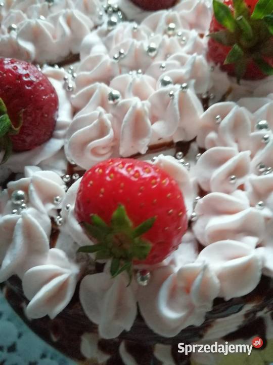 Torty i ciasta domowej roboty bez mas cukrowych Catering i gastronomia dolnośląskie Wrocław