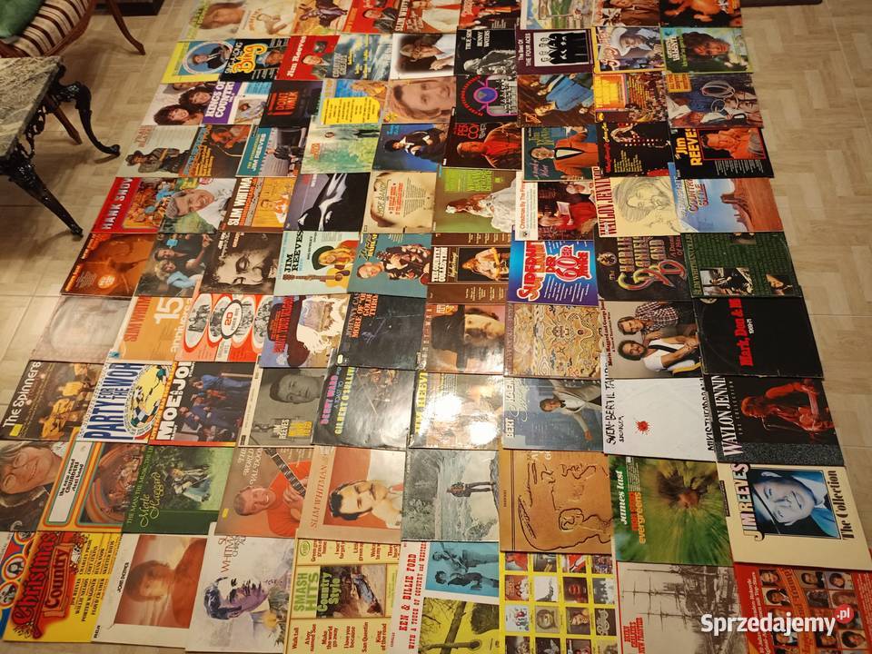 Płyty Winylowe 200 COUNTRY z Anglii 60 i 70 lata wielkopolskie Drawski Młyn