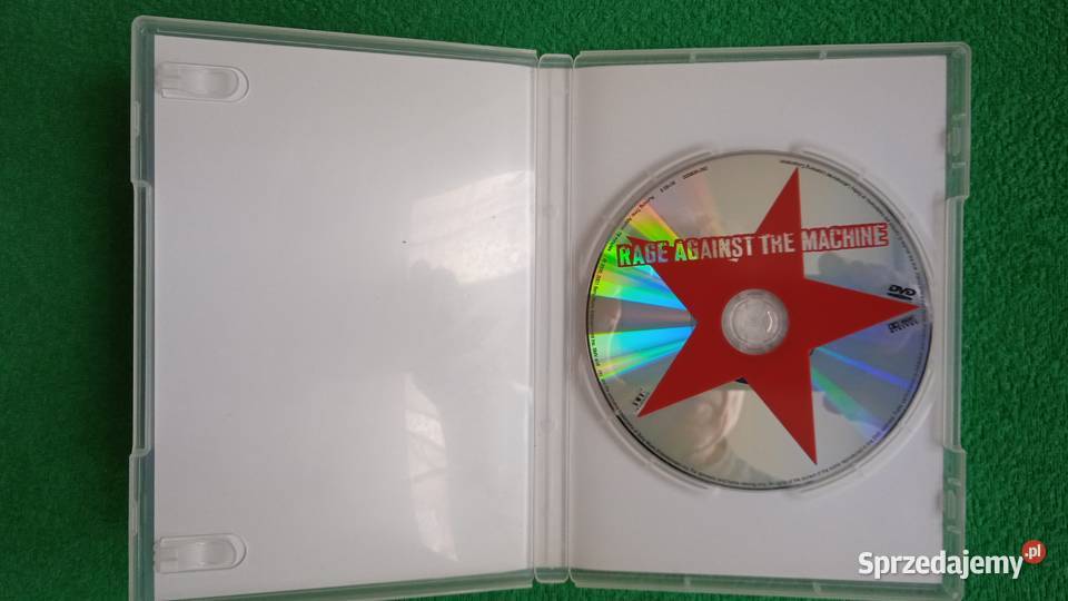 Rage against the machine dvd koncert 1 płyta Warszawa