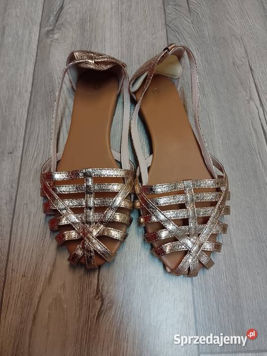 41 Gold Rose Złote baleriny wieczorowe na inna małopolskie Kraków