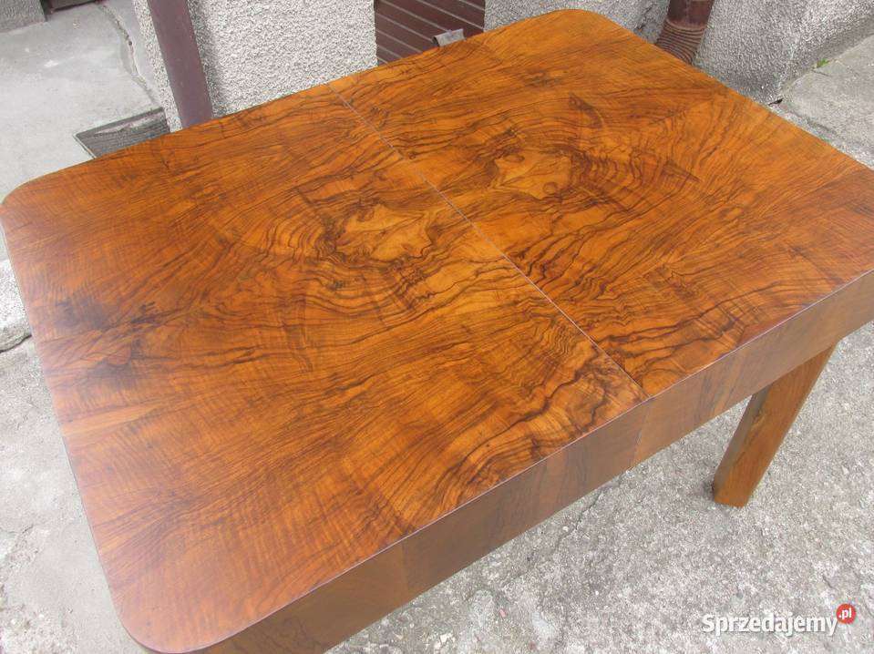 Stół Art Deco halabala do renowacji orzech podlaskie Białystok
