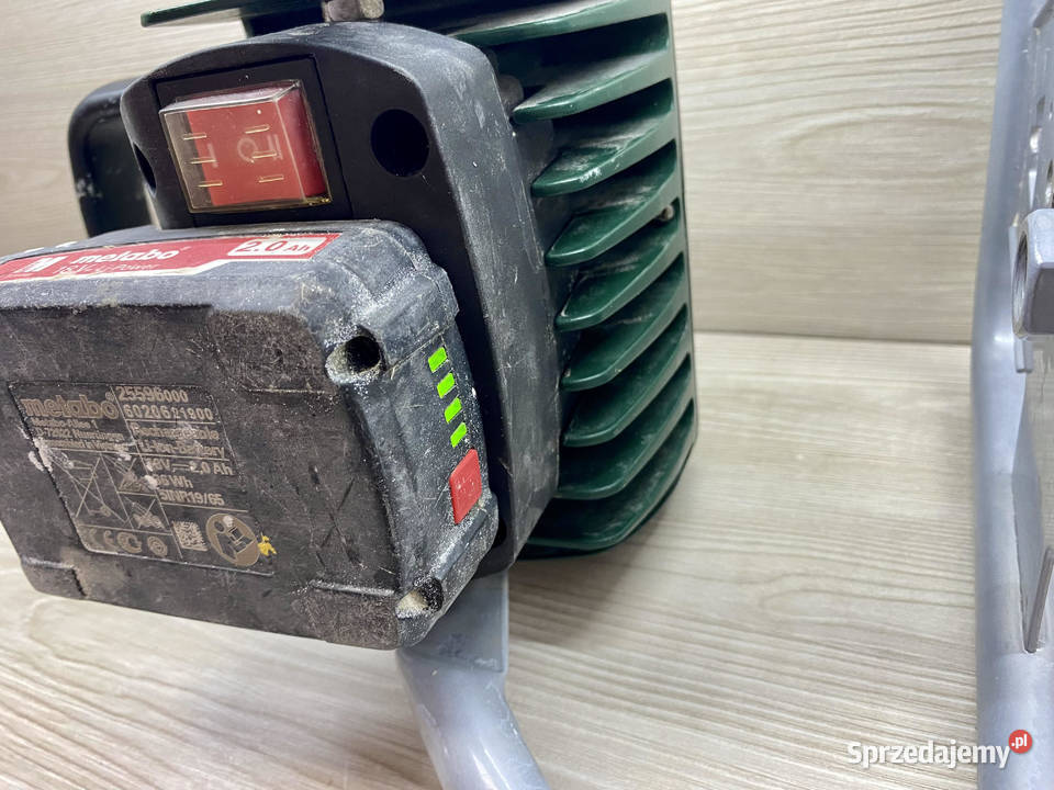 METABO BSA 14418 Reflektor LED aku18V20Ah Tczew sprzedam