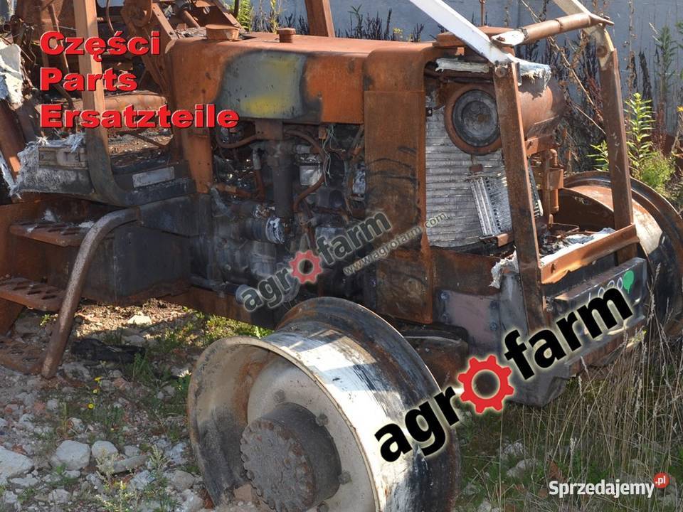 Renault 10314 części skrzynia biegów oś silnik Byków